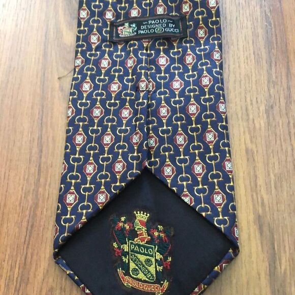 Vintage Paolo Gucci Horse bit tie. - Picture 1 of 6